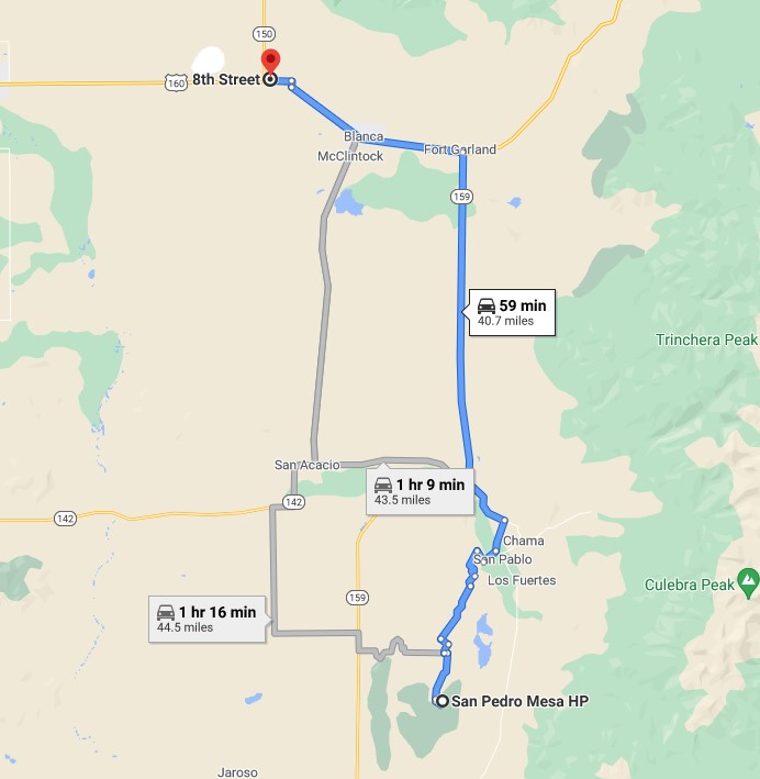 Land for Sale in Colorado 25 Acres Highway Frontage Blanca Peak View in Costilla County, CO 24