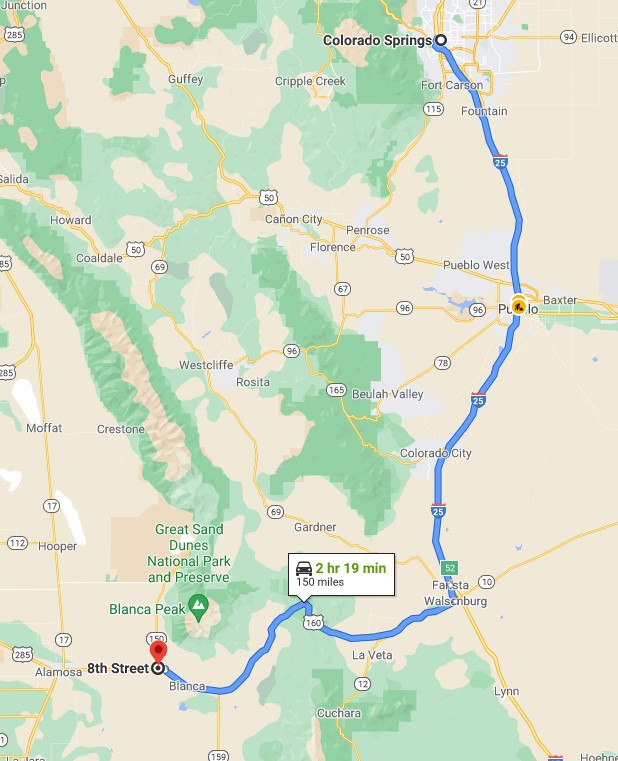 Land for Sale in Colorado 25 Acres Highway Frontage Blanca Peak View in Costilla County, CO 35