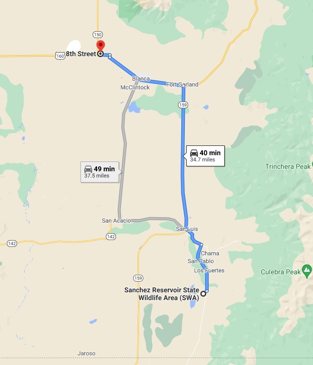 Land for Sale in Colorado 25 Acres Highway Frontage Blanca Peak View in Costilla County, CO 25