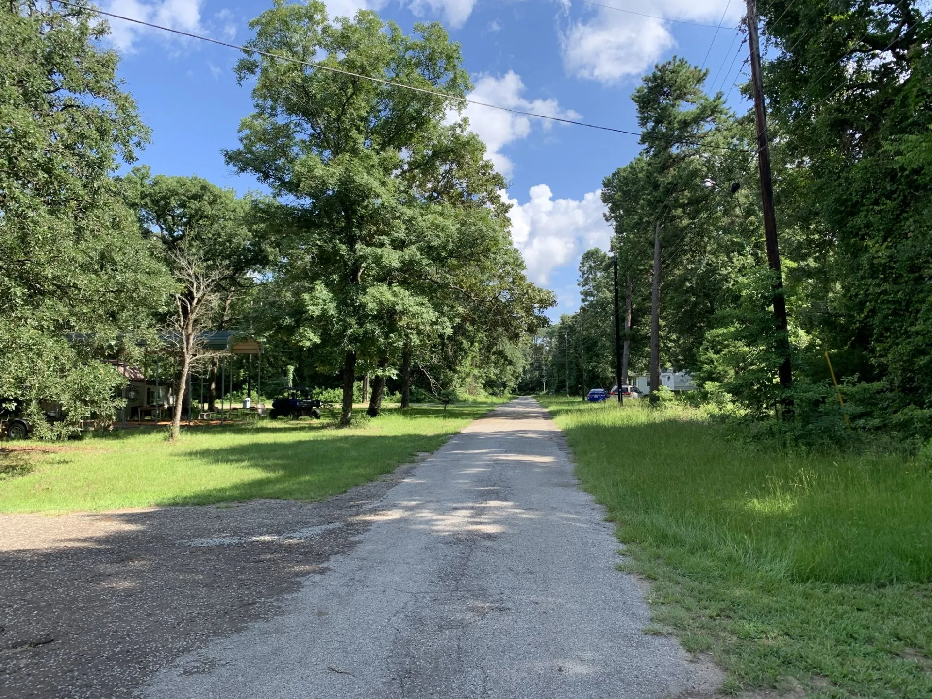 0.08 Acre Wooded RV/Mobile Lot by the Lake with Electric and Water near Dallas, TX