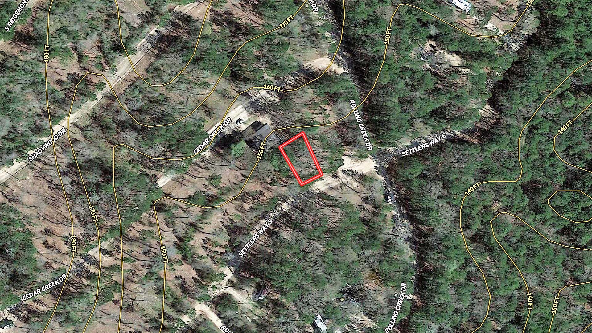 0.12 Acres RV/Mobile Lot with Utilities and Driveway Installed on Lake