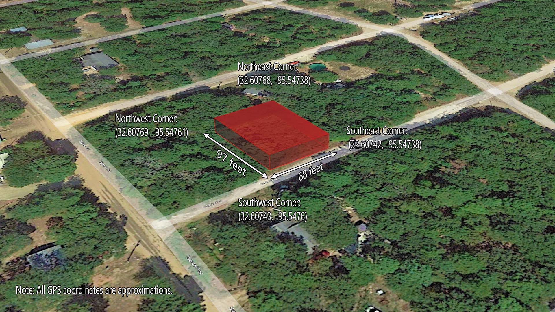 0.15 Acre RV Lot For Sale near Tyler TX with Electric and Water