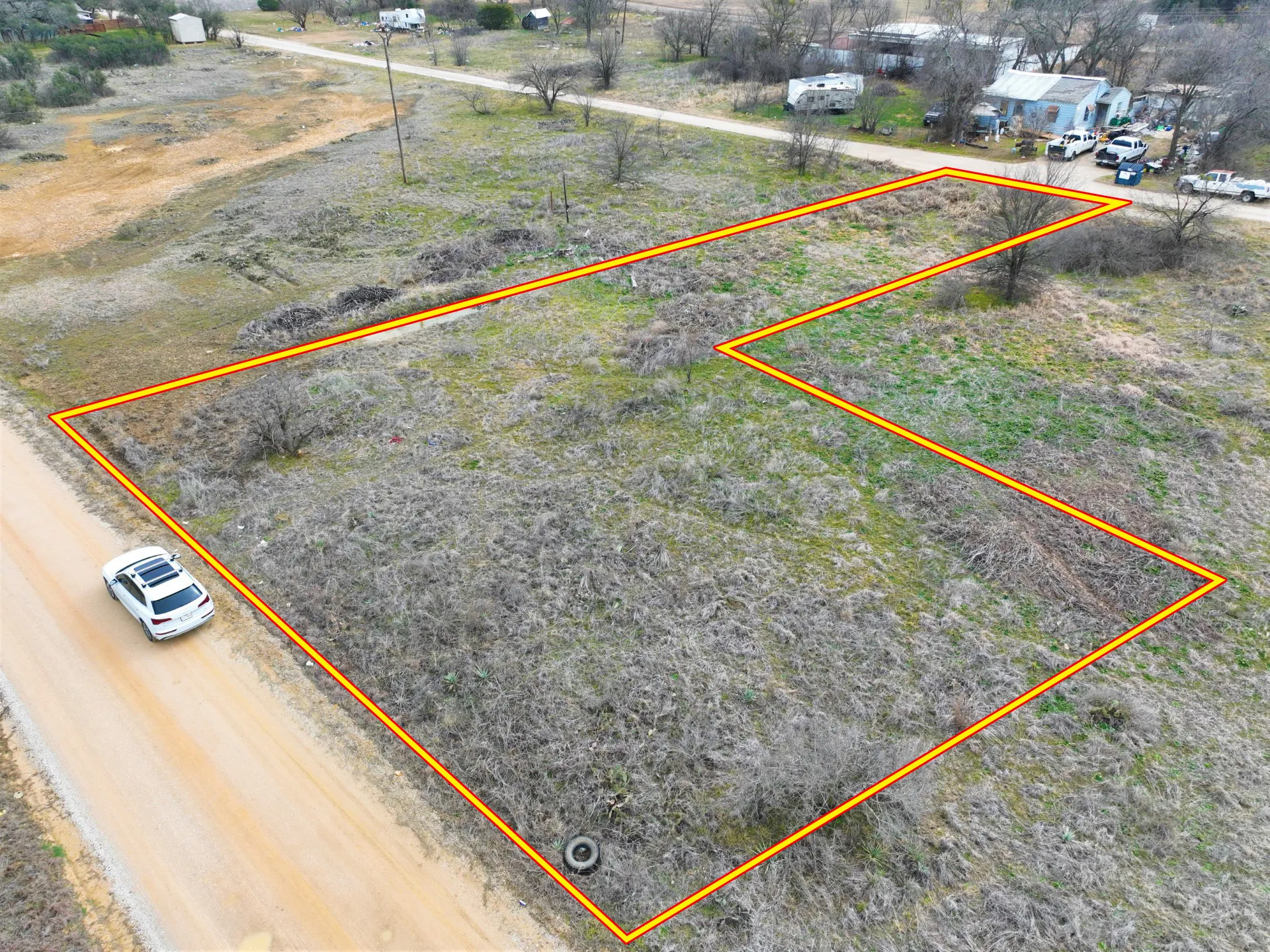 0.47 Acre in Lake Brownwood. Water & Power; RVs Allowed