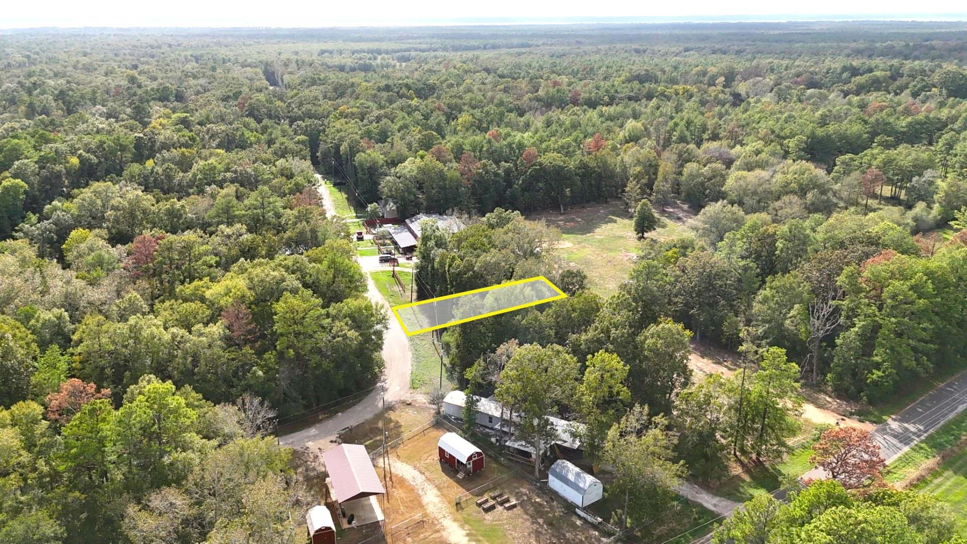 0.10 Acre RV/Mobile Lot with Utilities near Lake Livingston